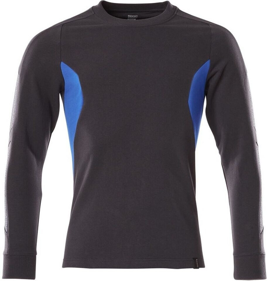 Mascot Workwear Sweatshirt ACCELERATE schwarzblau/azurblau