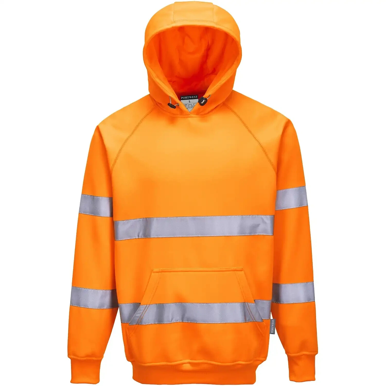 Portwest Warnschutz Kapuzen-Sweatshirt B304 Orange