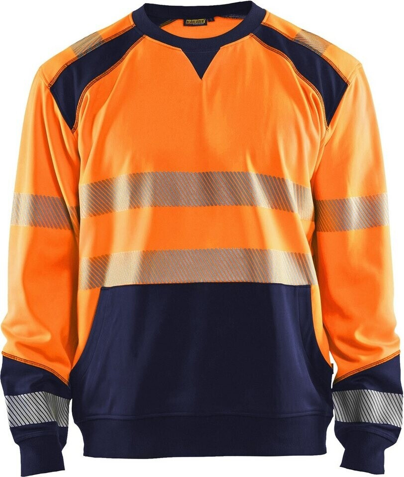Blakläder Warnschutz Sweatshirt 3541 orange/marine