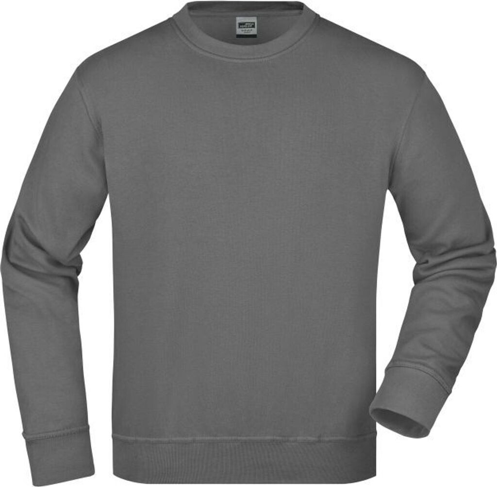 James & Nicholson Workwear Sweatshirt JN840 dark-grey