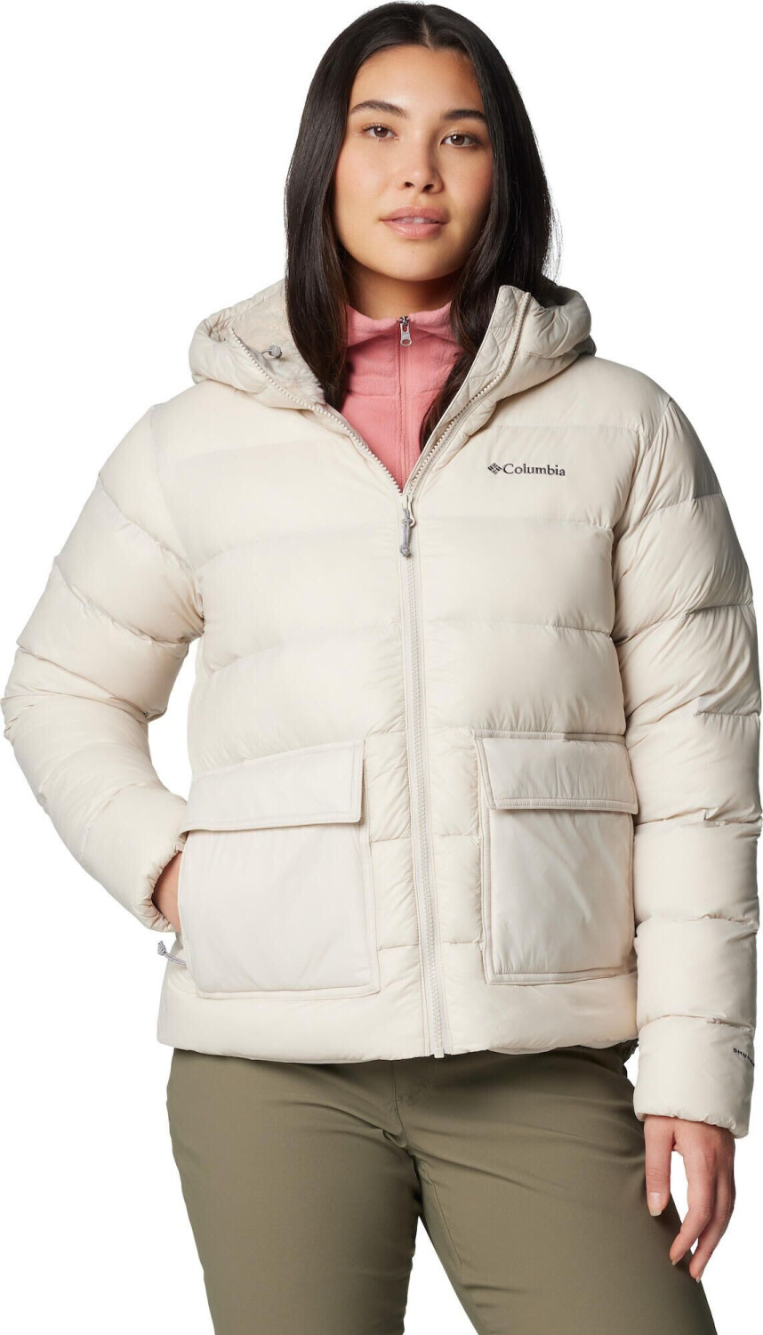 Columbia Harmony Falls Hooded Down Jacket (2085372) dark stone