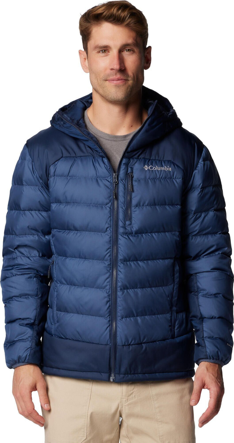 Columbia Autumn Park II Down Hooded Jacket (2086144) dark mountain/collegiate navy