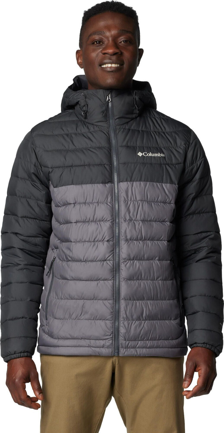 Columbia Powder Lite II Hooded Jacket city grey/shark