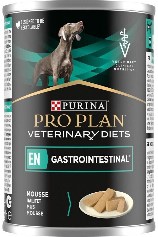 Purina Pro Plan Veterinary Diets EN Gastrointestinal mousse pour chien au meilleur prix sur idealo