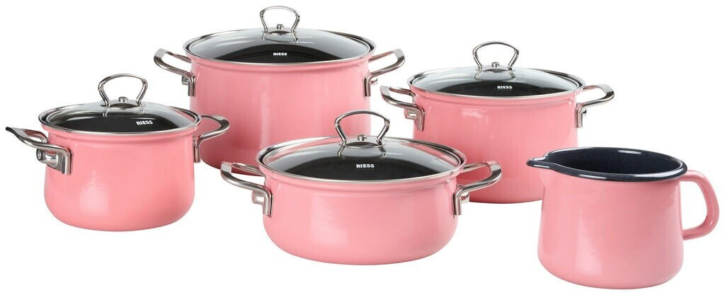 Riess Sparset 5-teilig Pink Topfset mit Schnabeltopf ab 259,00 € (Oktober 2026)