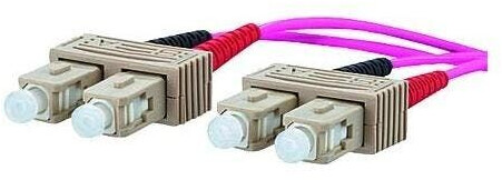 Metz Connect Duplexkabel SC/SC 50,0 OM4 2m 151S1EOEO20E