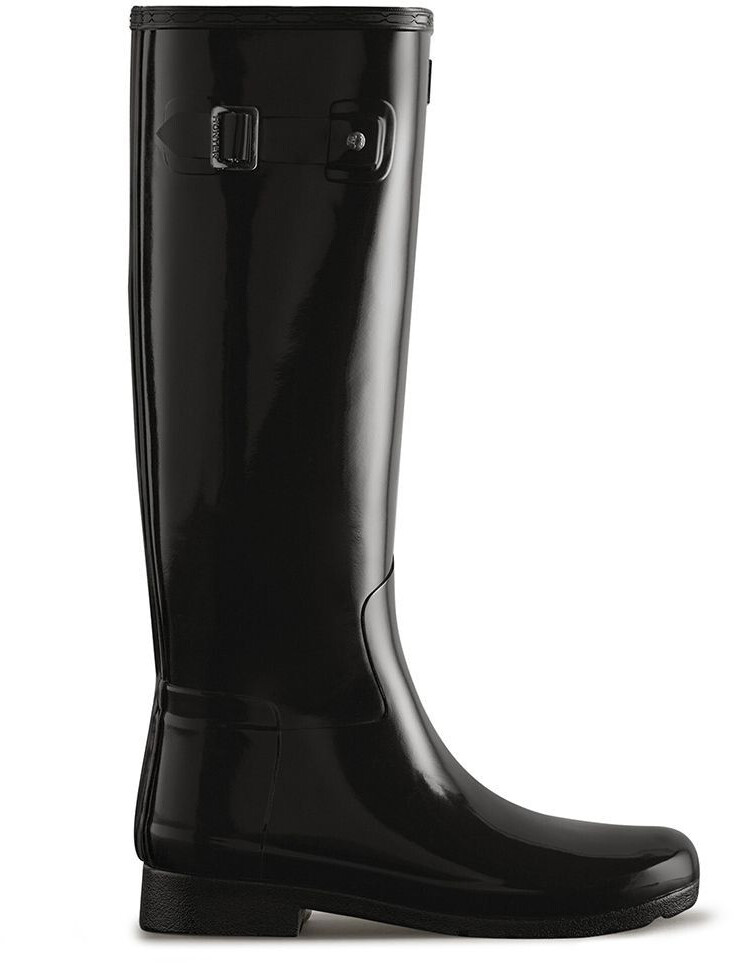Hunter Refined Slim Fit Tall Gloss Women (WFT2200RGL) black