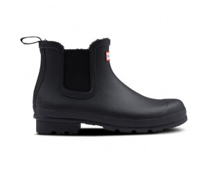 Black chelsea welly boots hotsell