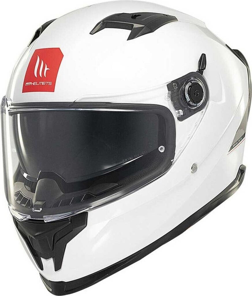 MT Helmets Braker SV Solid A0 Gloss White