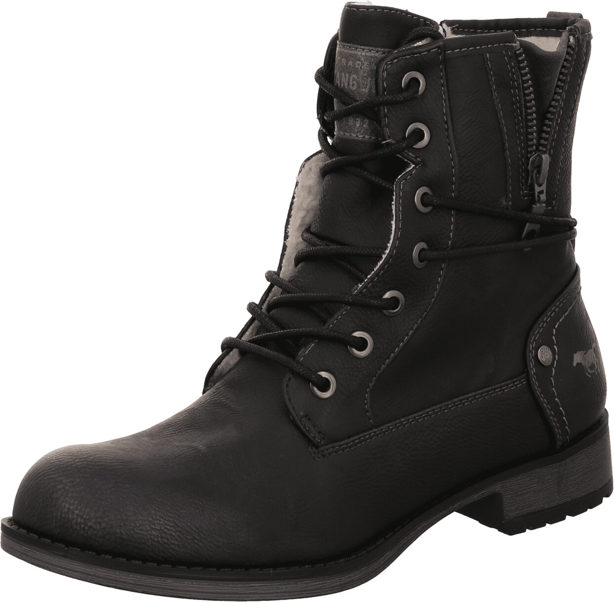 MUSTANG Lace-up warm lining 1139-630 black