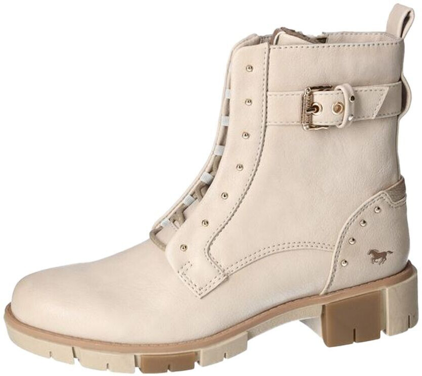 MUSTANG 1443-505 Lace-up Booty ivory
