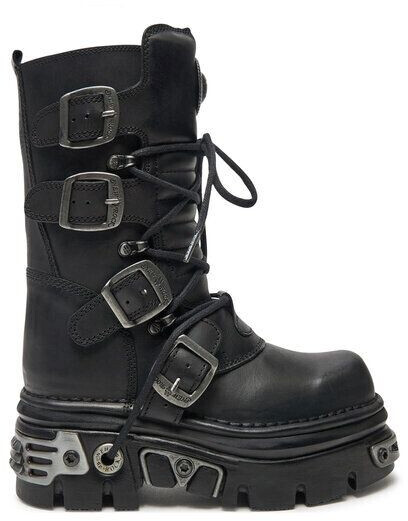 New Rock Schnurstiefel M 373 S4 schwarz ab 236 17 Preisvergleich bei idealo