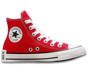 Red high top chucks sale