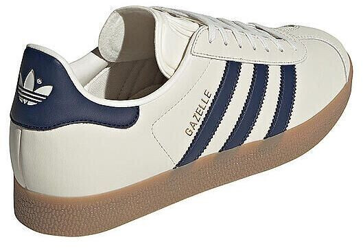 Adidas originals gazelle trainer cloud white / cloud white / dark blue sales