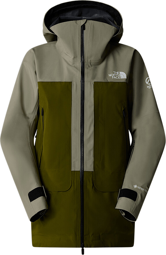 The North Face Summit Verbier GTX Women's Jacket clay grey forest olive