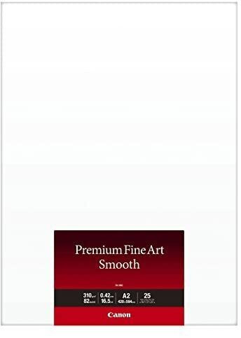 Canon FA-SM2 Papier Photo Premium FineArt Smooth Fortmat A2 25 feuilles