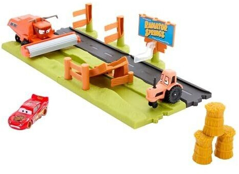 Mattel Disney Pixar Cars - Fuite de Frank, courses et cascades (HRX48)