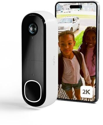 Arlo 2K HD Video Doorbell (AVD4001-100EUS)