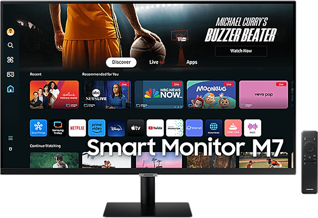 Samsung Smart Monitor M7 M70D noir