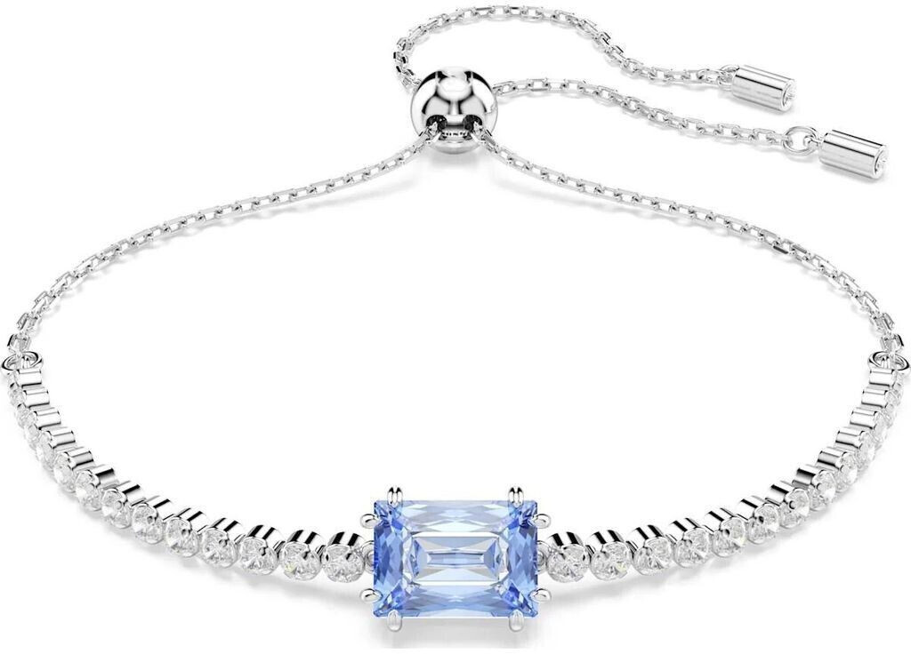 Swarovski Matrix Tennis Bracelet Mixed Cuts blue