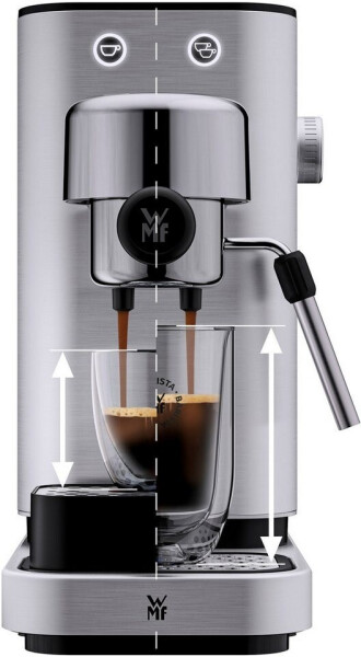 WMF Lono Espresso Siebträgermaschine Edelstahl matt, Bild 2