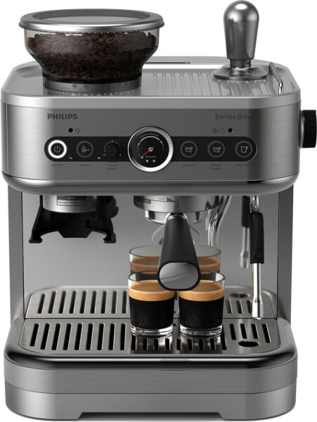 Philips Barista Brew Halbautomatische Espressomaschine silber, Bild 2