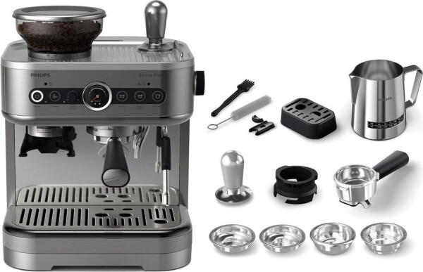 Philips Barista Brew Halbautomatische Espressomaschine silber, Bild 11
