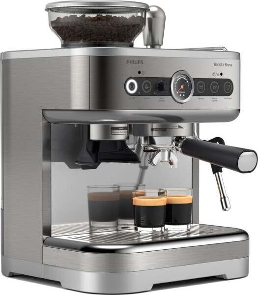 Philips Barista Brew Halbautomatische Espressomaschine silber, Bild 3