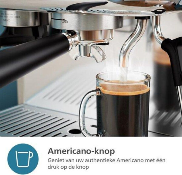 Philips Barista Brew Halbautomatische Espressomaschine silber, Bild 8
