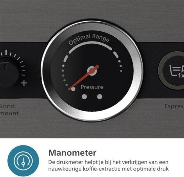 Philips Barista Brew Halbautomatische Espressomaschine silber, Bild 9