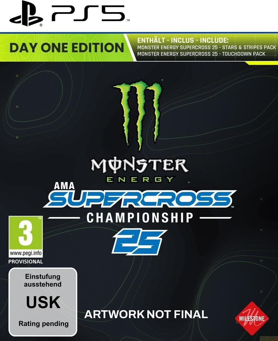 Monster Energy Supercross: The Official Videogame 25 - Day One Edition (PS5)