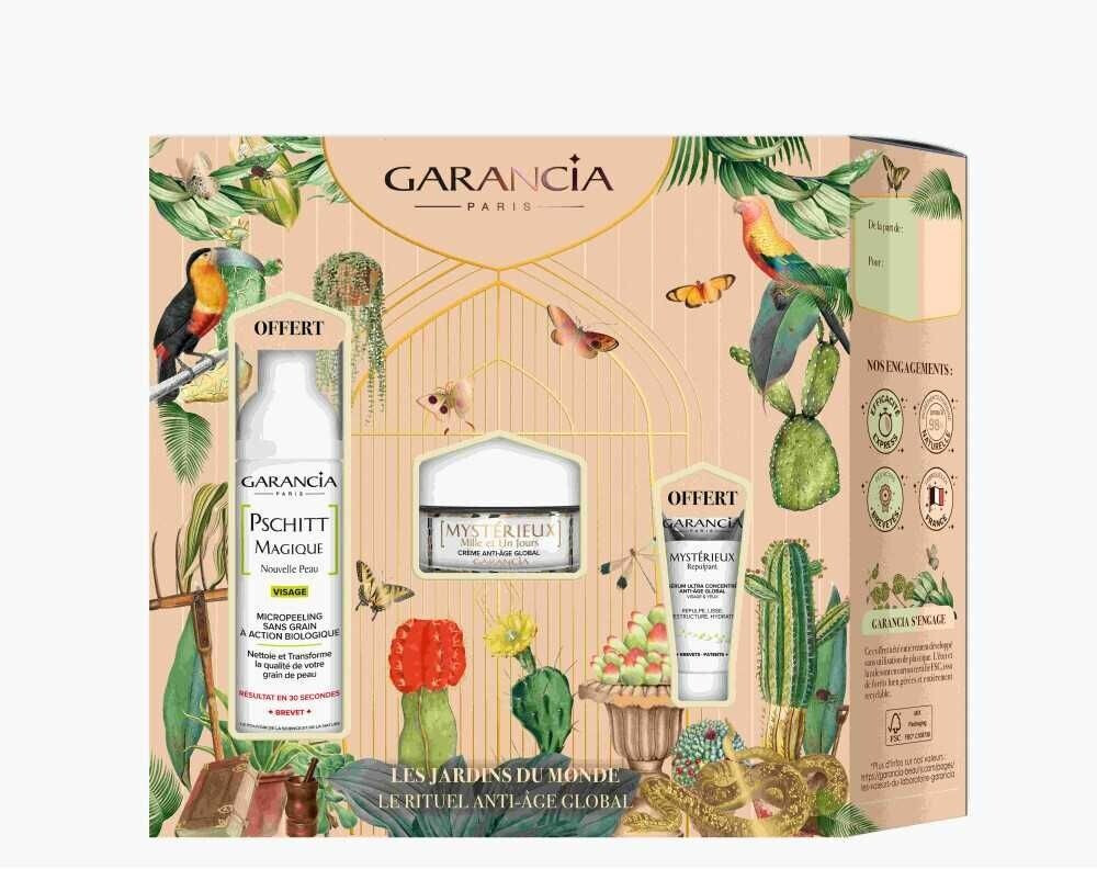Garancia Le Rituel Anti-Âge Global (3 pcs) - Une qualité inégalée pour des résultats exceptionnels