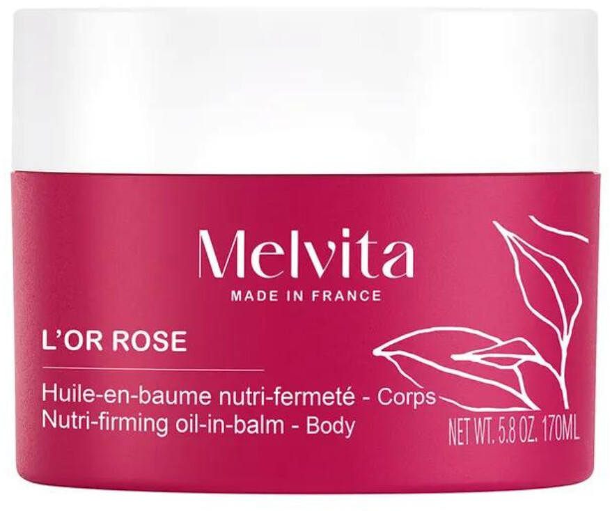 Melvita L'Or Rose Huile en baume nutri-fermeté corps (170 ml)