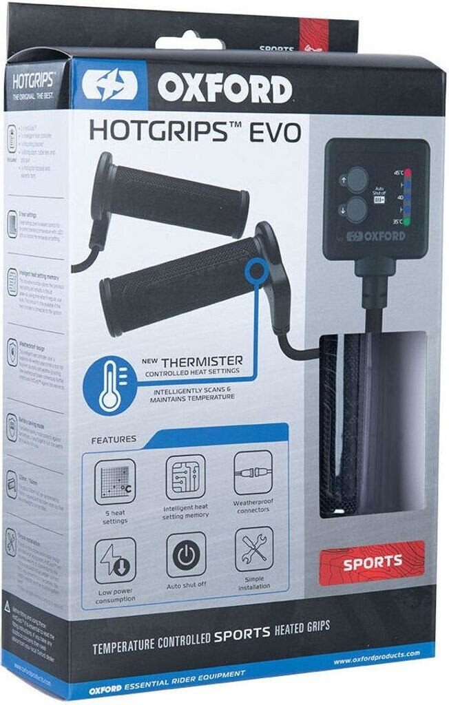 Oxford HotGrips EVO Sports (Temperature controlled) EL422 black