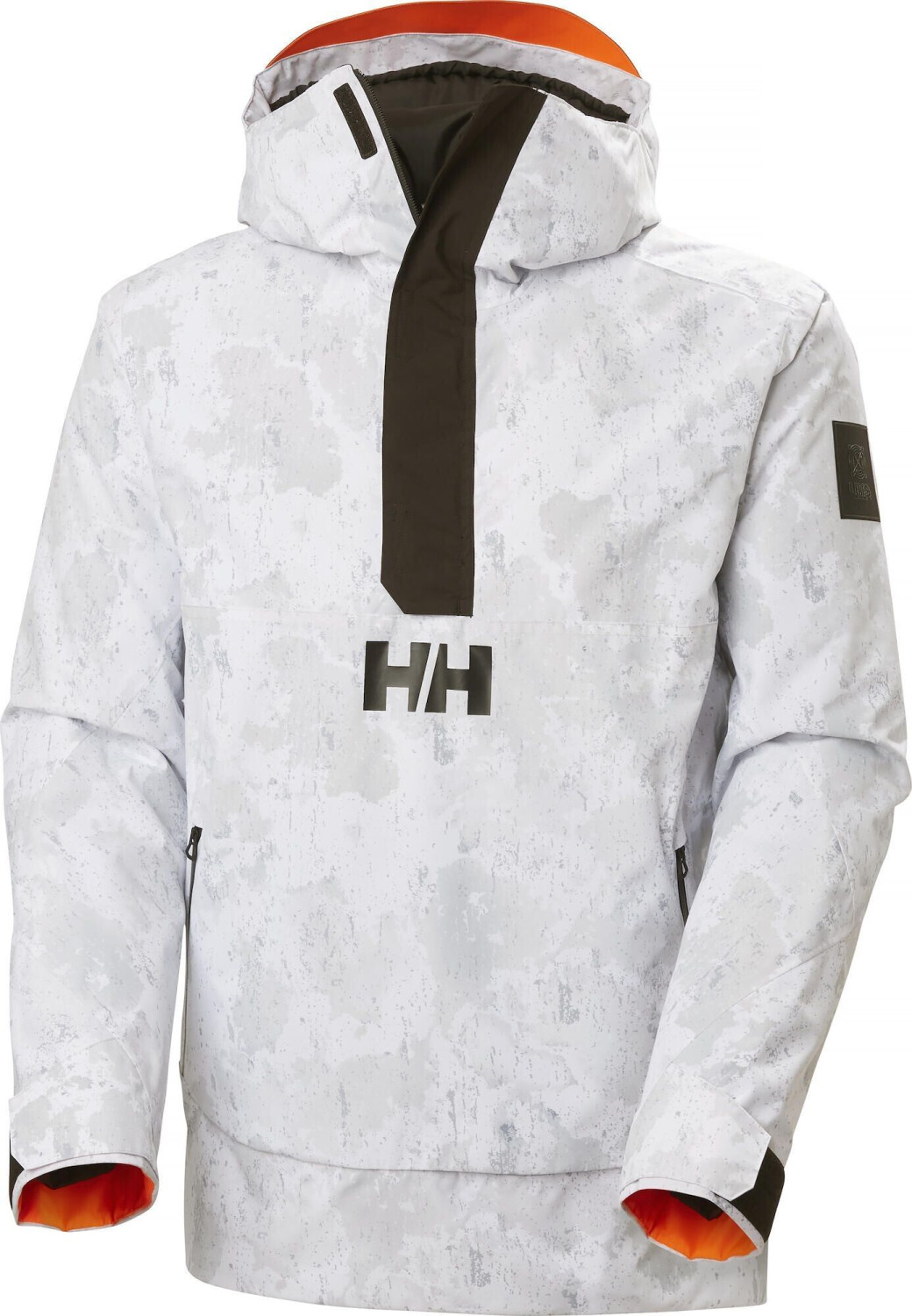 Helly Hansen Ullr D Insulated Anorak grey fog snow camo aop