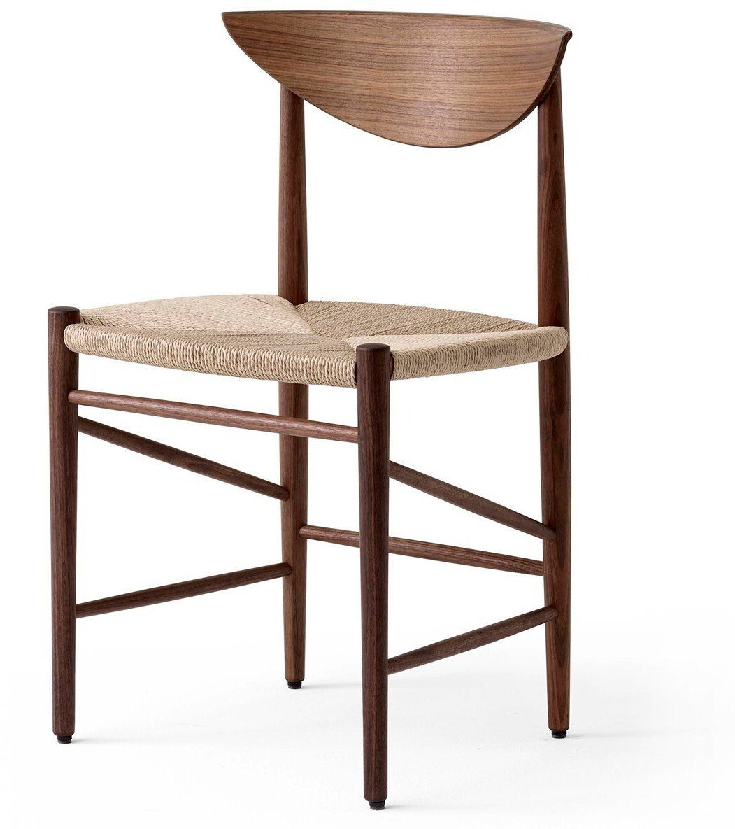 &Tradition Drawn chair HM3 walnut