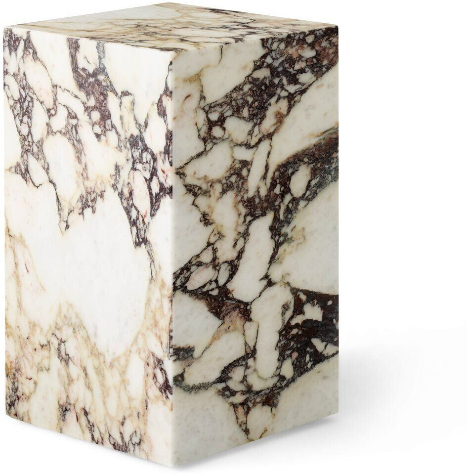Audo Copenhagen Plinth tall side table 30x30x51 cm Multi rose