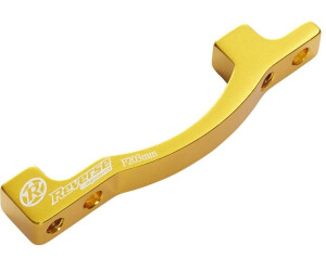 Reverse Scheibenbremsen Adapter PM-PM von 160 auf 203mm gold