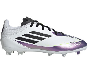 Adidas F50 League Messi Kids FG MG IE9089 cloud white core black purple ab 48 96 Preisvergleich bei idealo