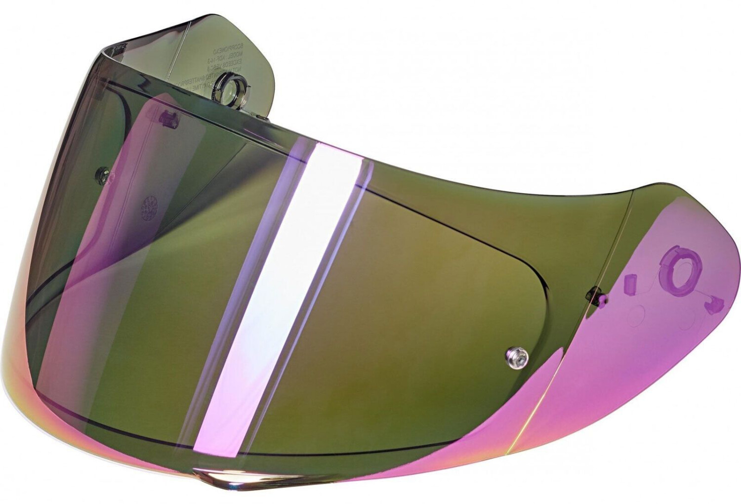 Scorpion KDF-14-3 3D Pinlock Visor mirrored purple