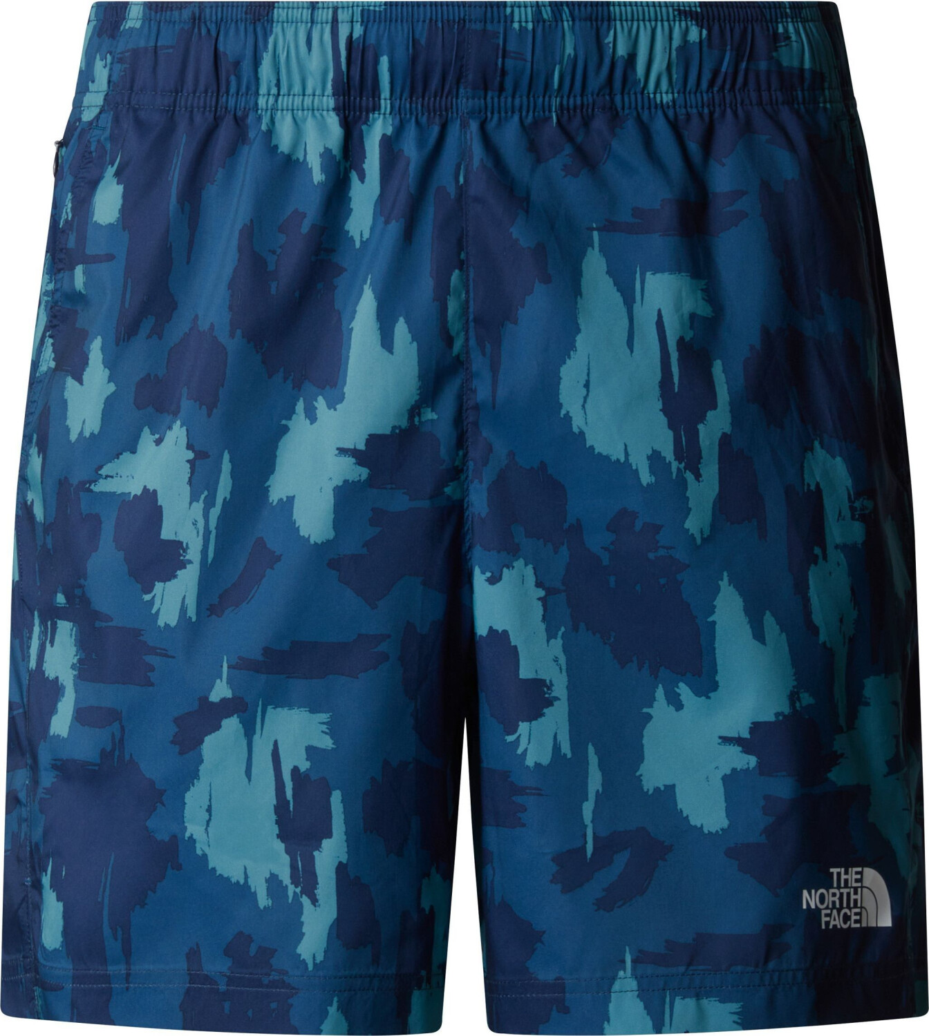 The North Face Men's Mountain Athletics 24/7 7 Printed Shorts (NF0A893Y) summit navy painted mountains print