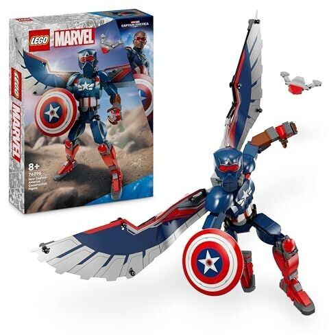 LEGO Marvel - Figurine du nouveau Captain America à construire (76296)