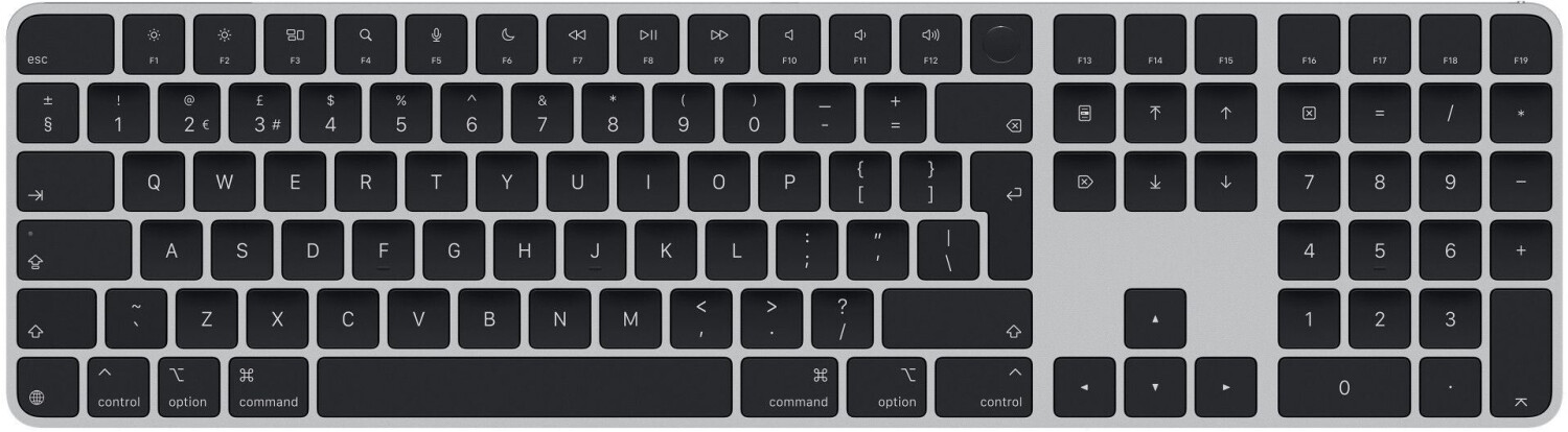 Apple Magic Keyboard with Touch ID and Numpad Black (2024) (UK)