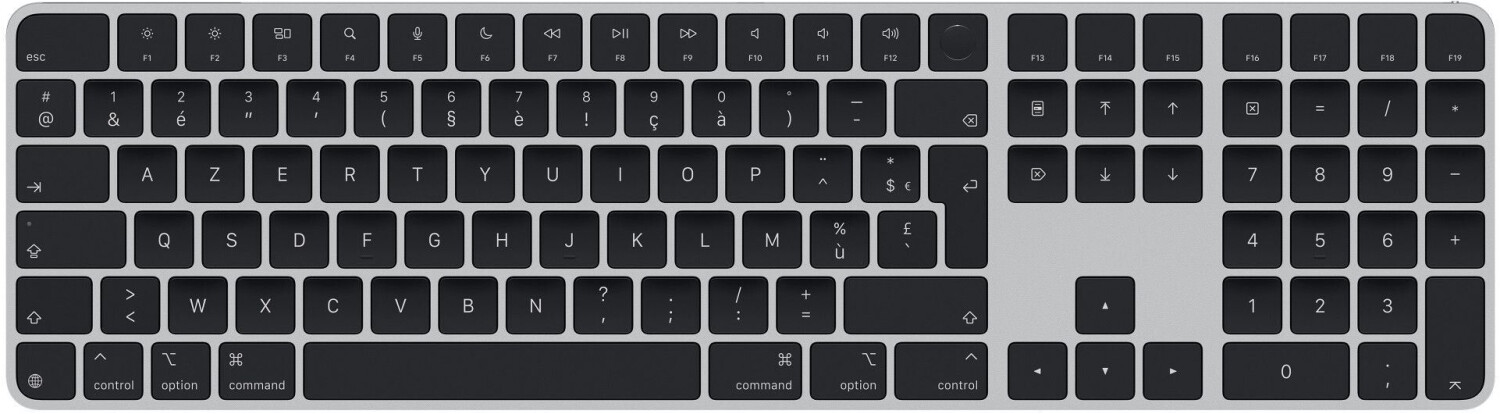 Apple Magic Keyboard with Touch ID and Numpad Black (2024) (FR)