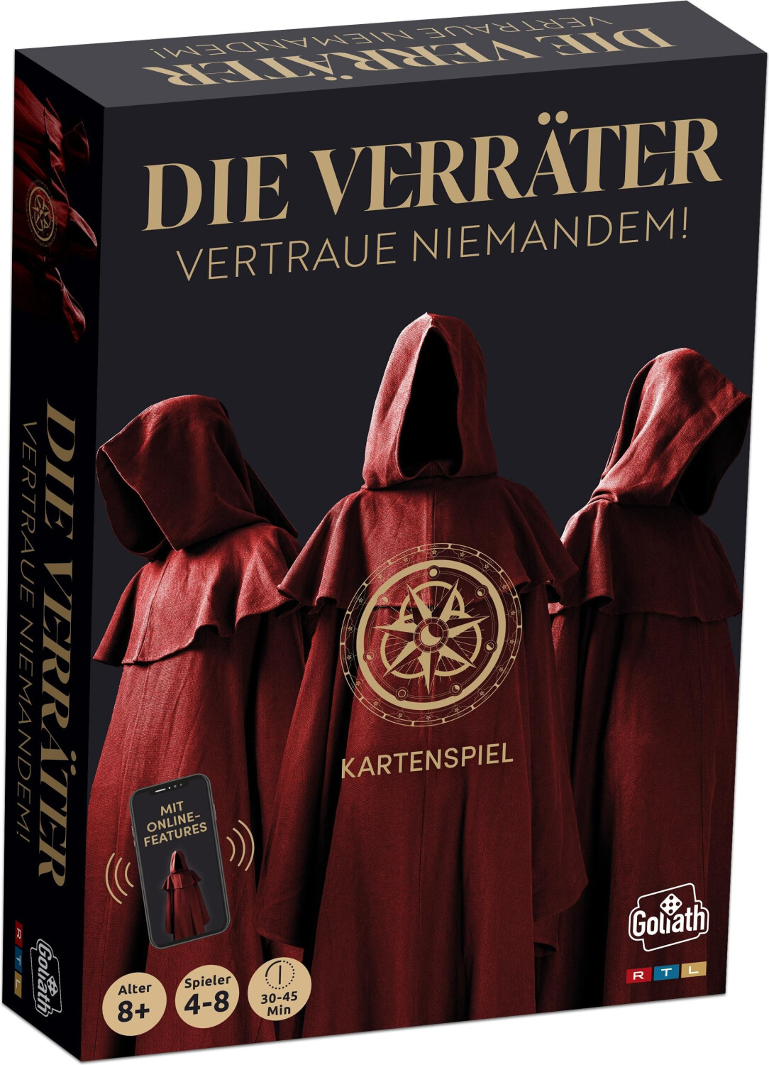 Die Verräter – Gioco Da Tavolo Ufficiale Della Serie TV (Edizione Tedesca) – 4-6 Giocatori, Da 12 Anni