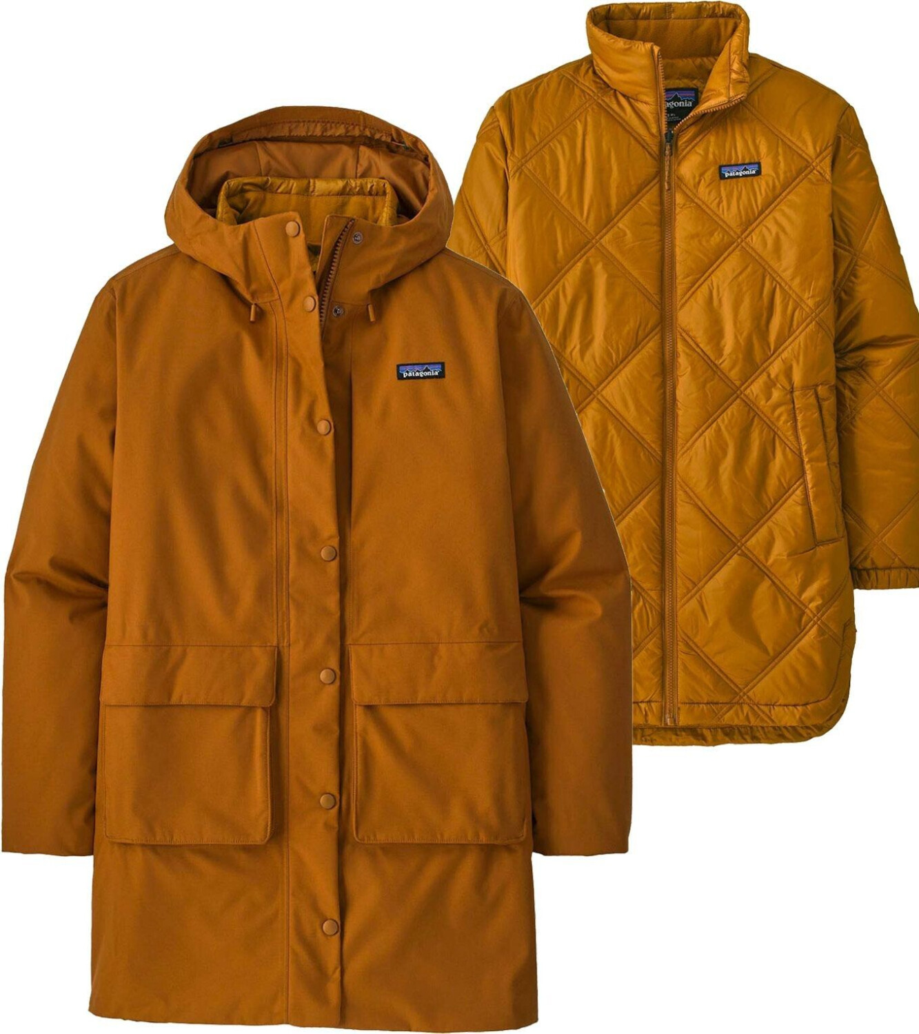 Patagonia Women's Pine Bank 3-In-1 Parka (21025) shelter brown
