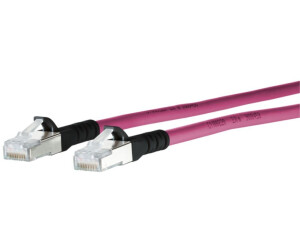 Metz Connect 5m Cat6a SF/UTP (S-FTP) Magenta (1308455002-E)