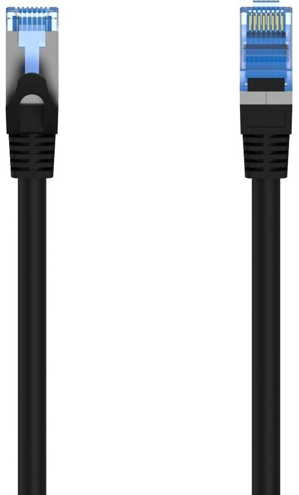 Hama Schwarz 3m Cat6a S/FTP (S-STP) (00300007)