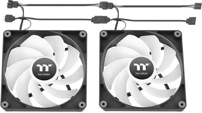 Thermaltake CT140 Reverse ARGB Sync 140mm Black 2-pack