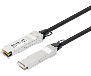 Intellinet 40GBase Direktanschlusskabel QSFP+ QSFP+ 2,0m twinaxial passiv Schwarz (508513)